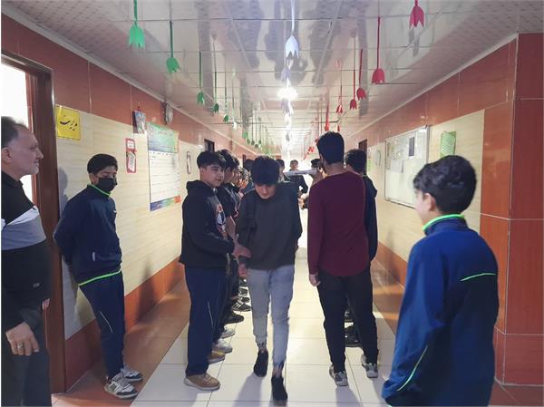 مسابقات دو صحرانوردی متوسطه دوره اول پرند